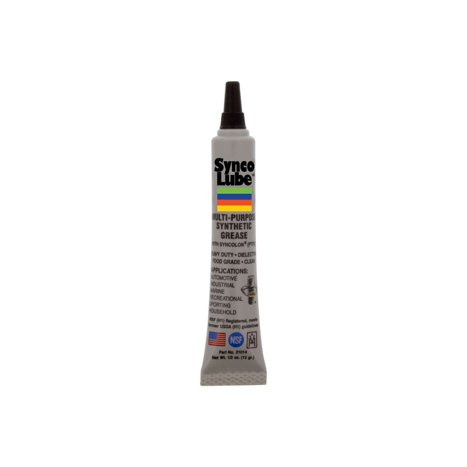 Synco Lube PTFE Mehrzweckfett 12 g Tube – synthetisches Schmierfett für 3D-Drucker Linearlager und Gewindespindeln.