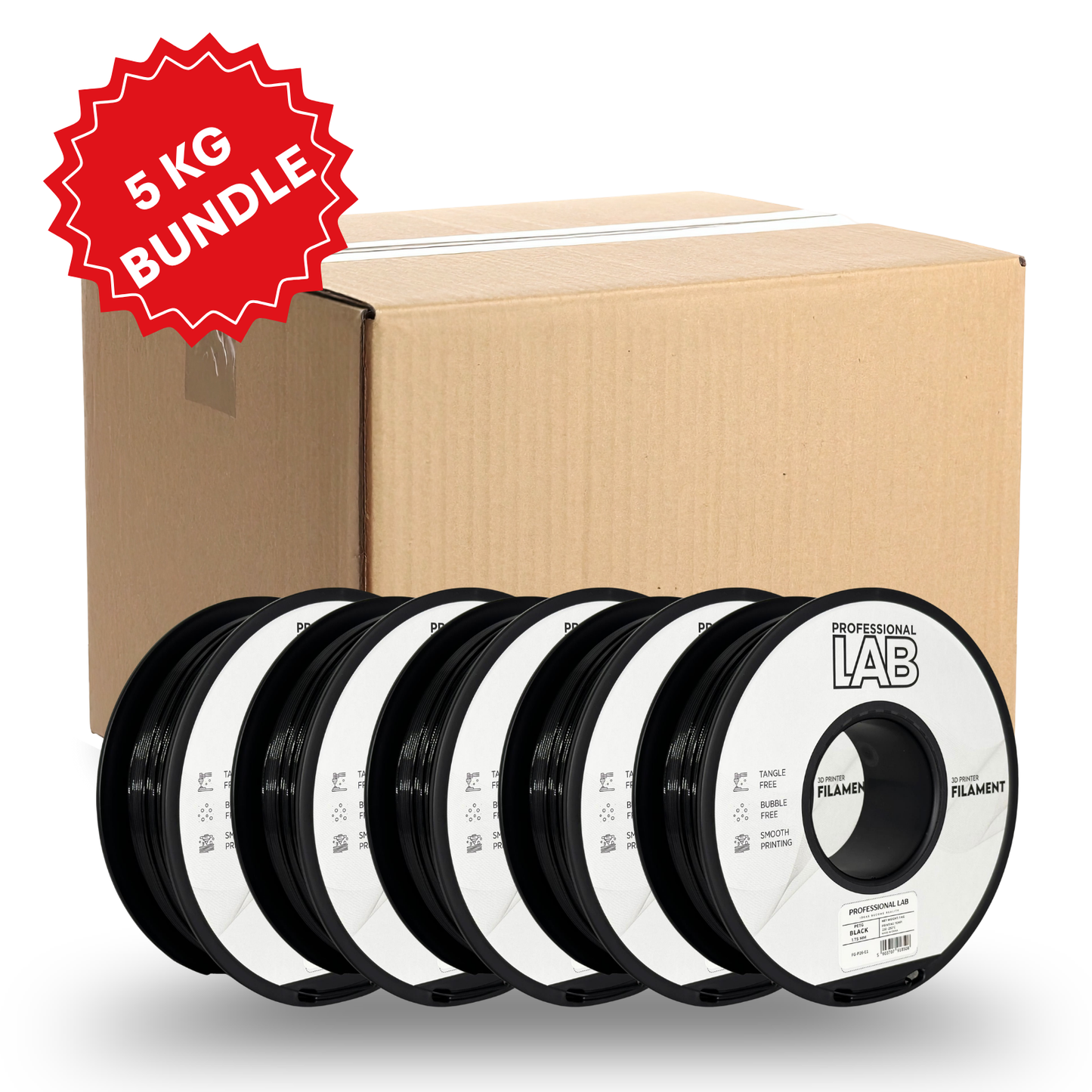 Professional Lab PETG Spar-Bundle Schwarz
