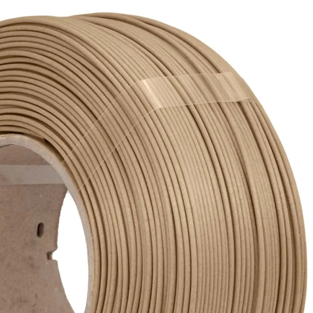 AzureFilm LumberLay PLA-Filament mit einem hohem Holzanteil für dekorative Drucke mit dem 3D-Druck