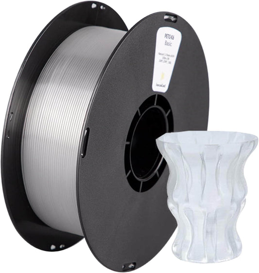 Kexcelled THE K6 PETG – Lebensmittelkontakt & Hochtemperatur mit Rolle und gedrucktem Behälter