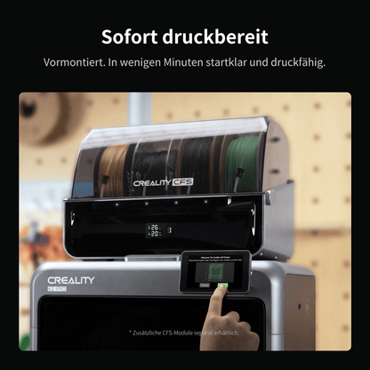 Creality K2 Pro Combo – Aerospace Aluminium Rahmen und Linearführungen