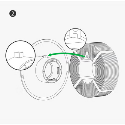 Bambu Lab Reusable Spool Mehrwegspule für Refill