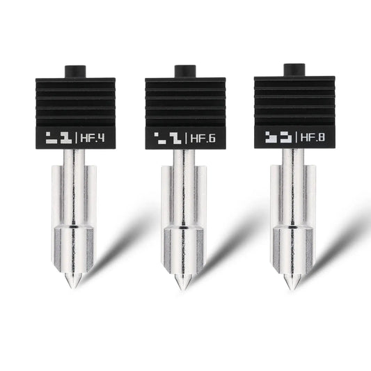 Bambu Lab High Flow Hotend H2/P2-Serie Druckdüsen HF.4, HF.6 und HF.8 für präzise Extrusion