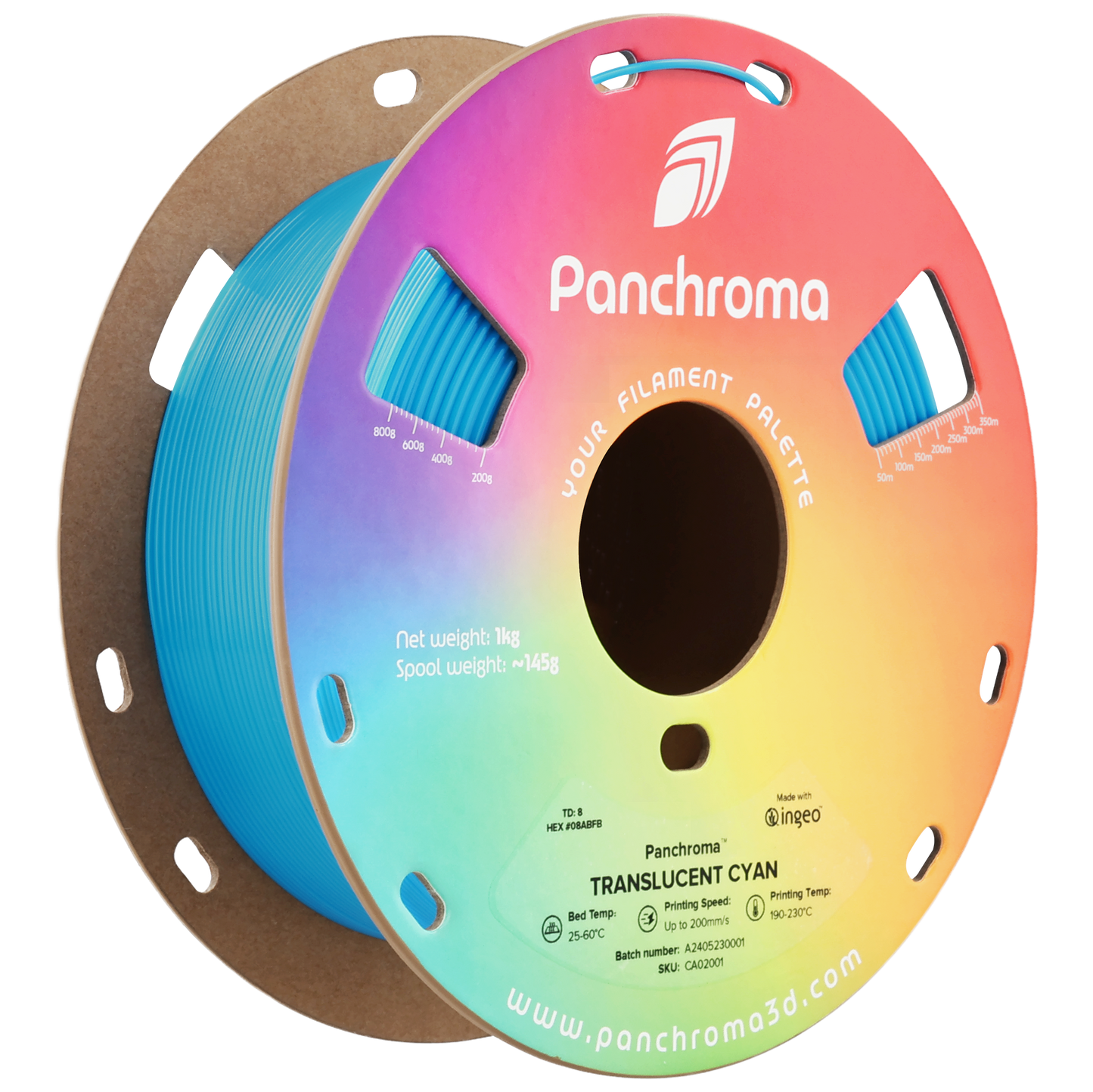 Polymaker Panchroma Translucent PLA Filament