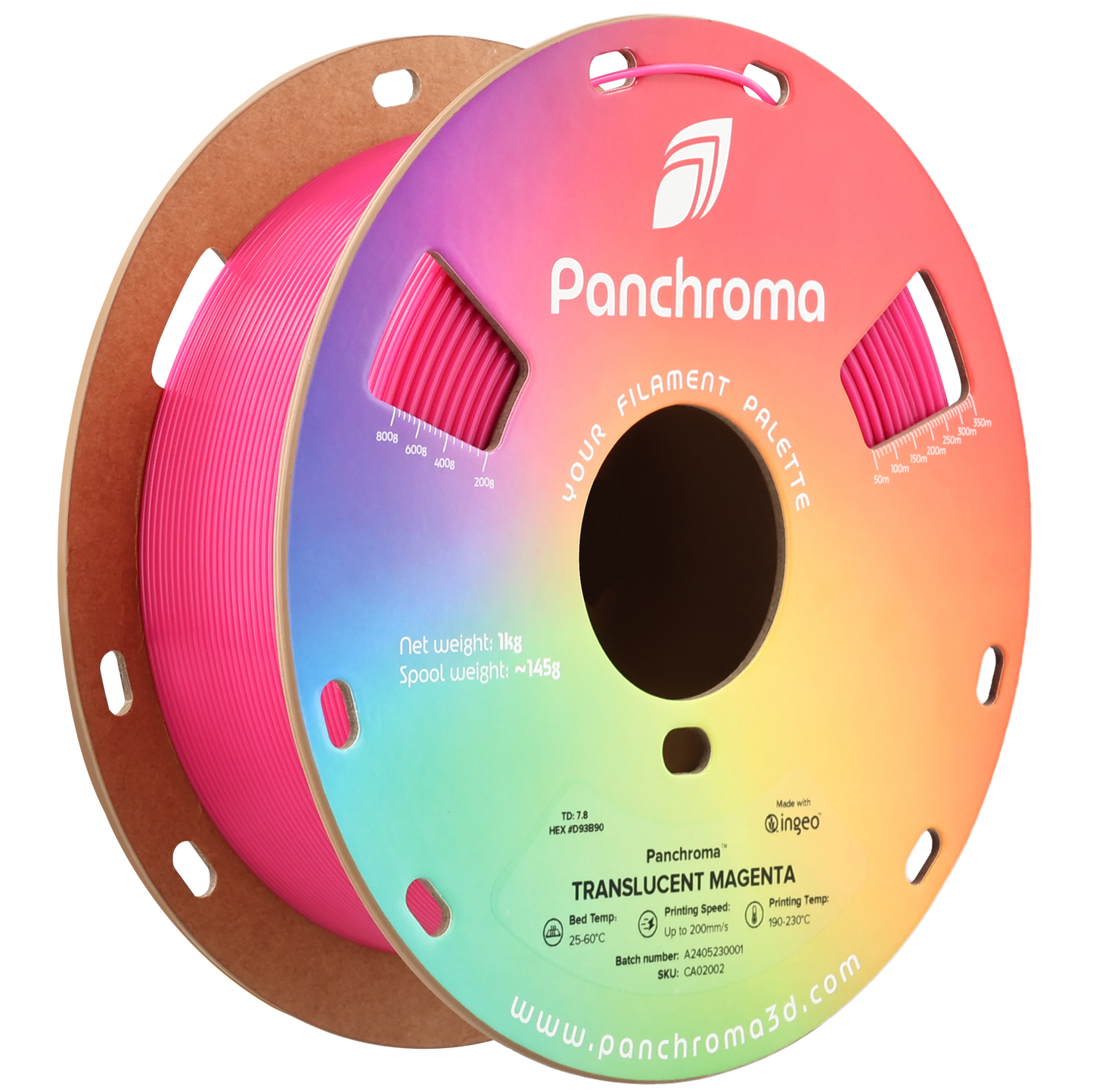 Polymaker Panchroma Translucent PLA Filament