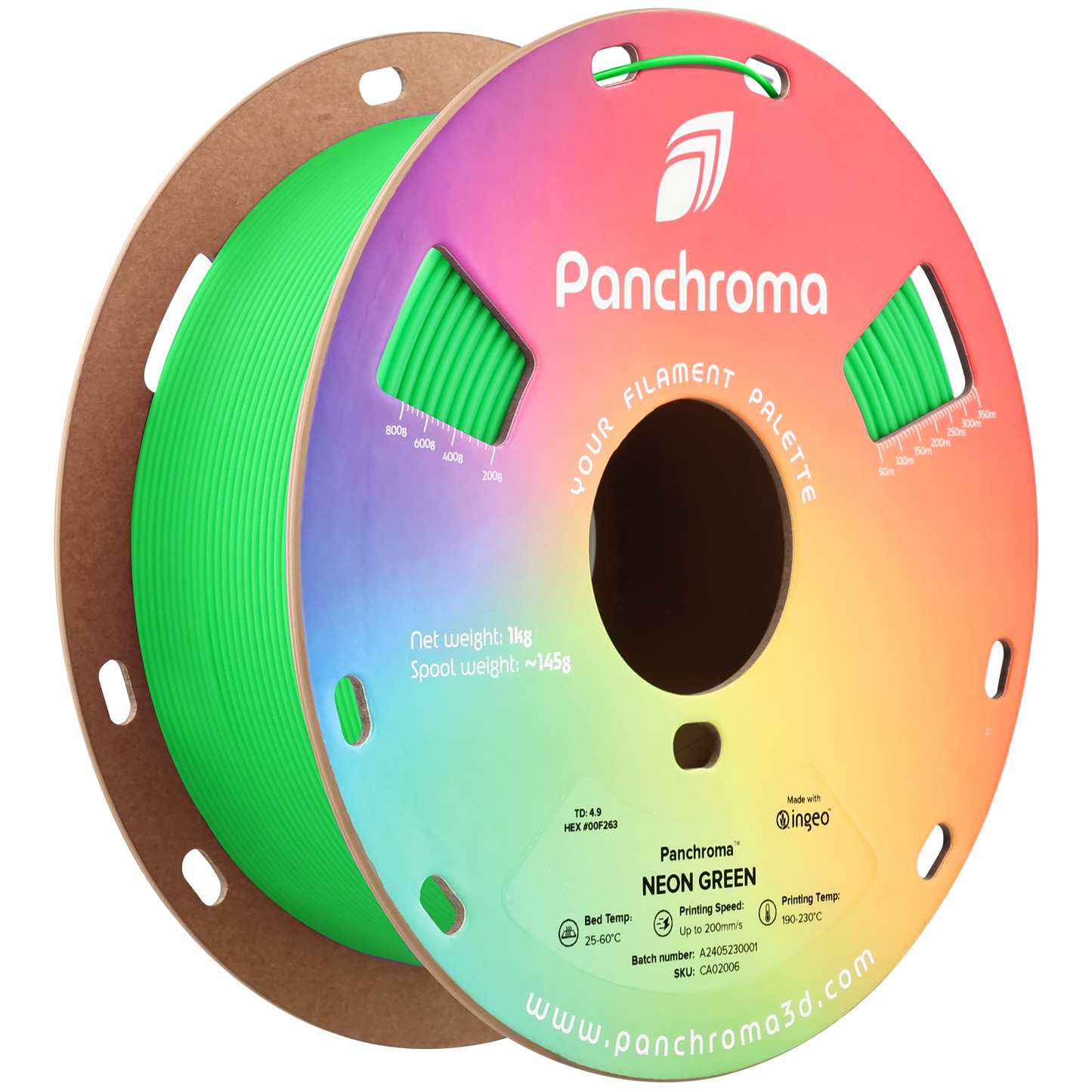 Polymaker Panchroma Neon PLA Filament