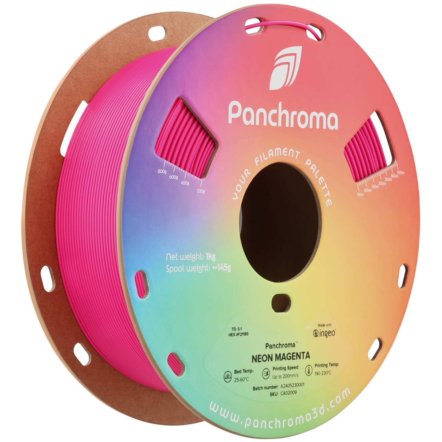 Polymaker Panchroma Neon PLA Filament