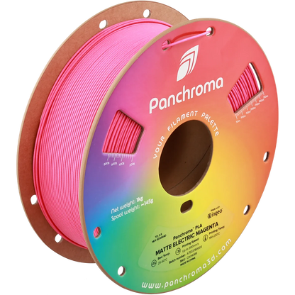 Polymaker Panchroma PLA Matte Filament in Electric Magenta, Spule