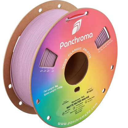 Polymaker Panchroma PLA Matt - das PLA für sanfte Oberflächen, lila Filamentrolle für 3D-Druck