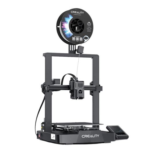 Creality Ender-3 V3 KE 3D Drucker mit Klipper-OS in modernem Design und automatisierten Funktionen.