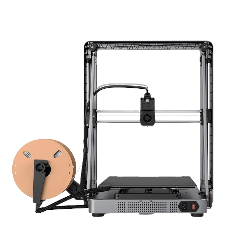 Creality Ender-3 V3 Plus 3D Drucker – CoreXZ, 300³ mit extrudierendem Druckkopf und Filamentrolle.
