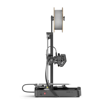 Creality Ender-3 V3 SE 3D Drucker für Einsteiger seitliche Ansicht mit Filament-Rolle