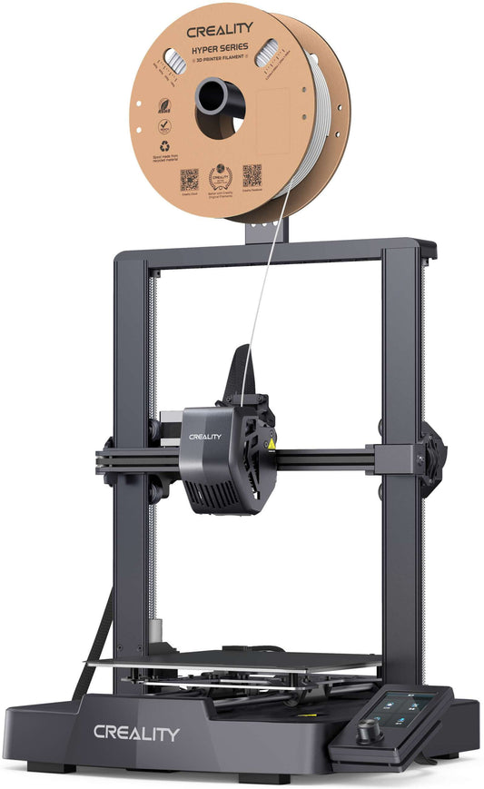 Creality Ender-3 V3 SE 3D Drucker für Einsteiger mit Spule und Druckbett.