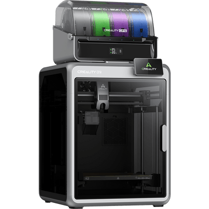 Creality K2 Combo – Multicolor FDM 3D-Drucker mit CFS-Multicolor-System und Hochgeschwindigkeitsdruck.