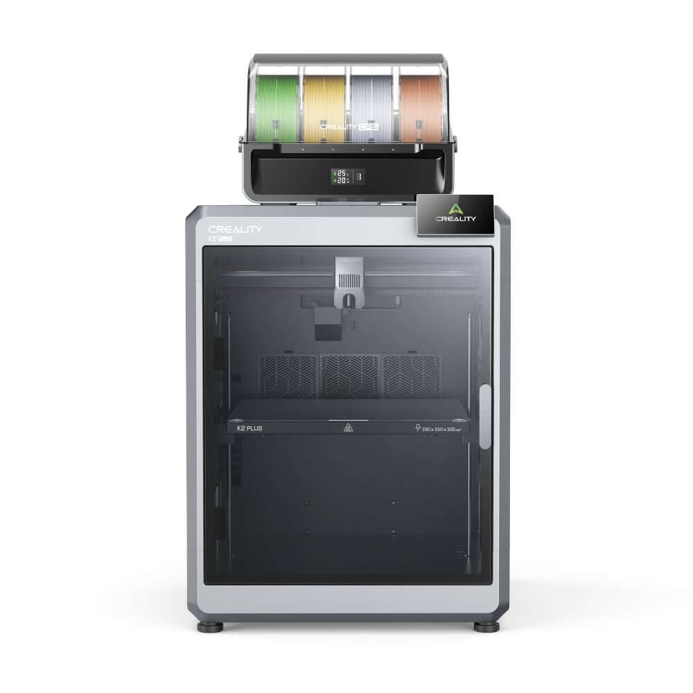 Creality K2 Plus Combo – FDM 3D-Drucker mit CFS und aktivem Filament-System für Multicolor-Druck.