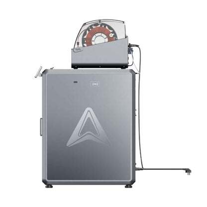 Creality K2 Plus Combo – FDM 3D-Drucker mit CFS seitliche Ansicht mit integriertem Filament System.