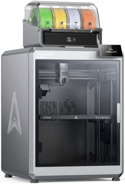 Creality K2 Plus Combo – FDM 3D-Drucker mit CFS und aktiver Kammerheizung, ideal für Multicolor-Druck.