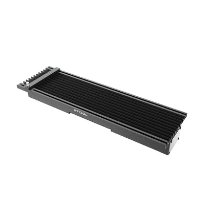 xTool F1 Slide Extension, schwarze Schiene freigestellt