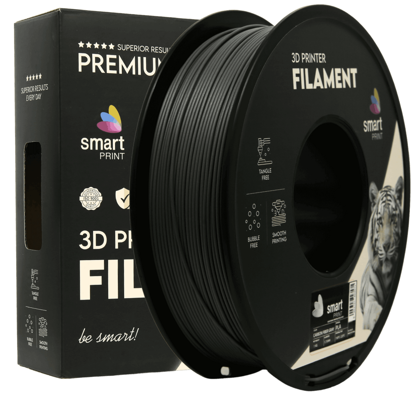 Smart Print PLA Carbon Fiber für formstabile Druckteile