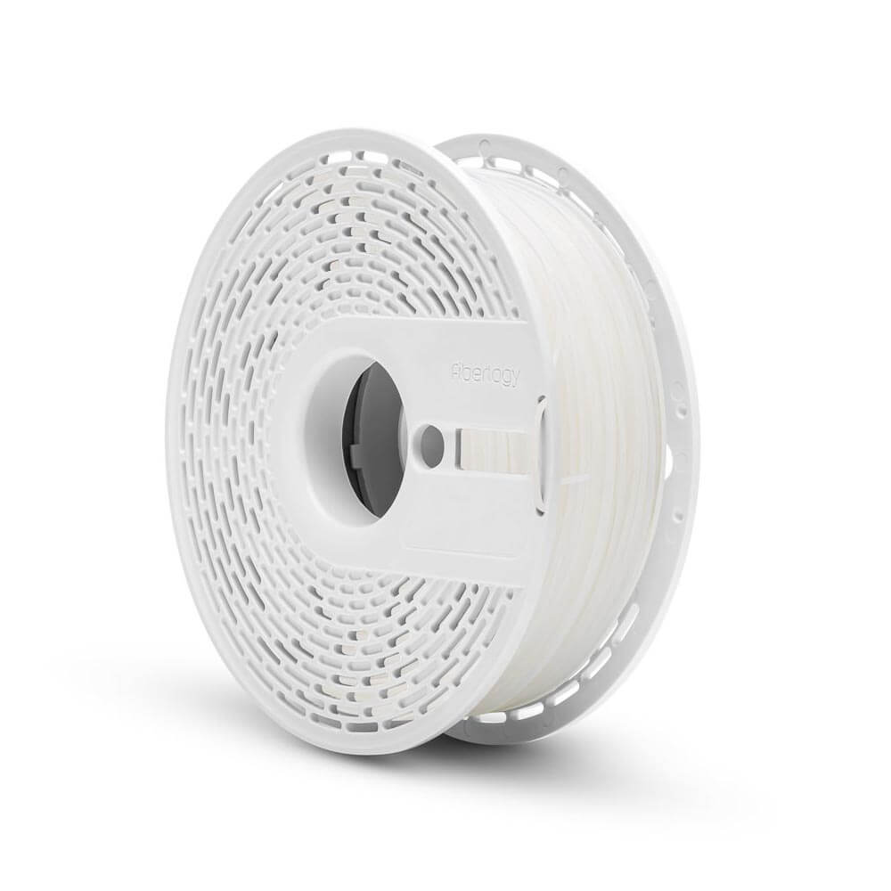 Fiberlogy Nylon PA12 – Technisches Filament für anspruchsvolle Bauteile auf einem Spulenhalter.