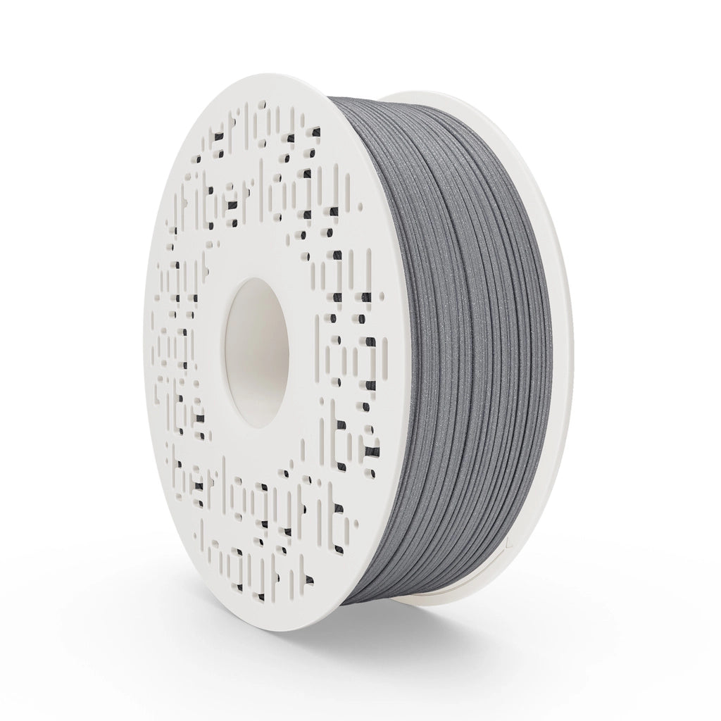 Fiberlogy Nylon PA12 – Technisches Filament für anspruchsvolle Bauteile, 1.75 mm, Inox, 1.00 kg Spule.