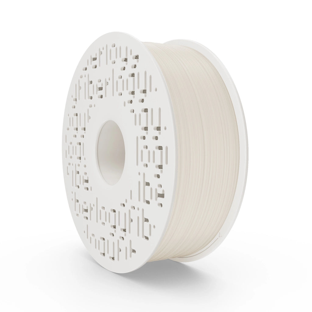 Fiberlogy Nylon PA12 – Technisches Filament für anspruchsvolle Bauteile, naturfarbiges 1.75 mm Filament auf Spule.