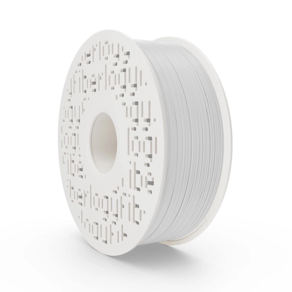 Fiberlogy Nylon PA12 – Technisches Filament für anspruchsvolle Bauteile, weißes 1.75 mm Filament, 1.00 kg Rolle.