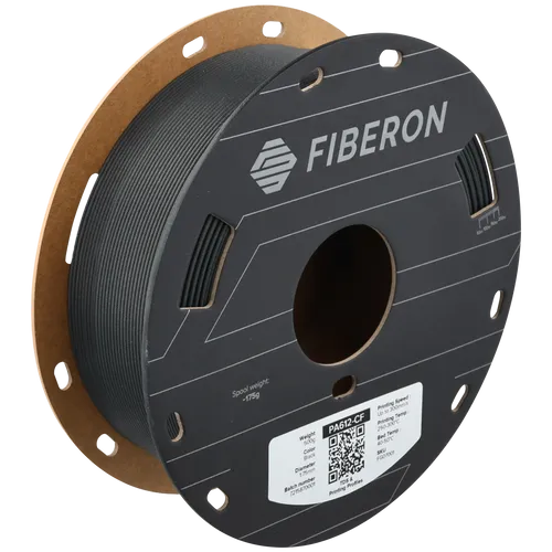 Polymaker Fiberon™ PA612-CF15 spool with carbon fiber filament for advanced technical applications.