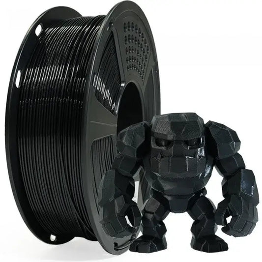Geeetech Filament PETG schwarz, stabil und hochwertig für sauberen Druck.