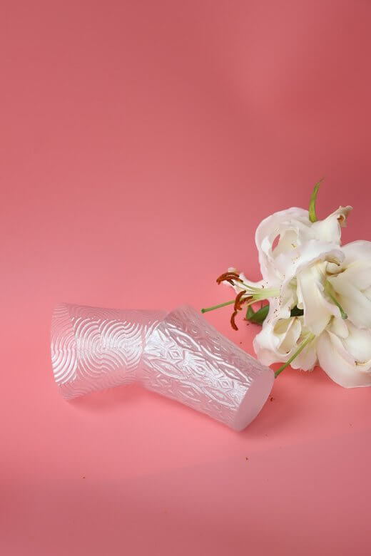 Kexcelled THE K6 PETG – Lebensmittelkontakt & Hochtemperatur, filigranes Design auf rosa Hintergrund.