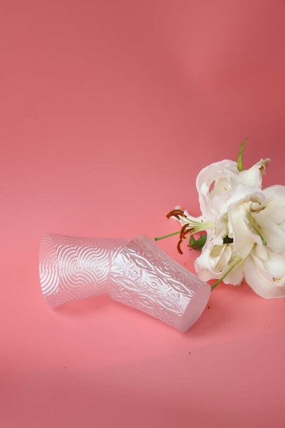 Kexcelled THE K6 PETG – Lebensmittelkontakt & Hochtemperatur, filigranes Design auf rosa Hintergrund.