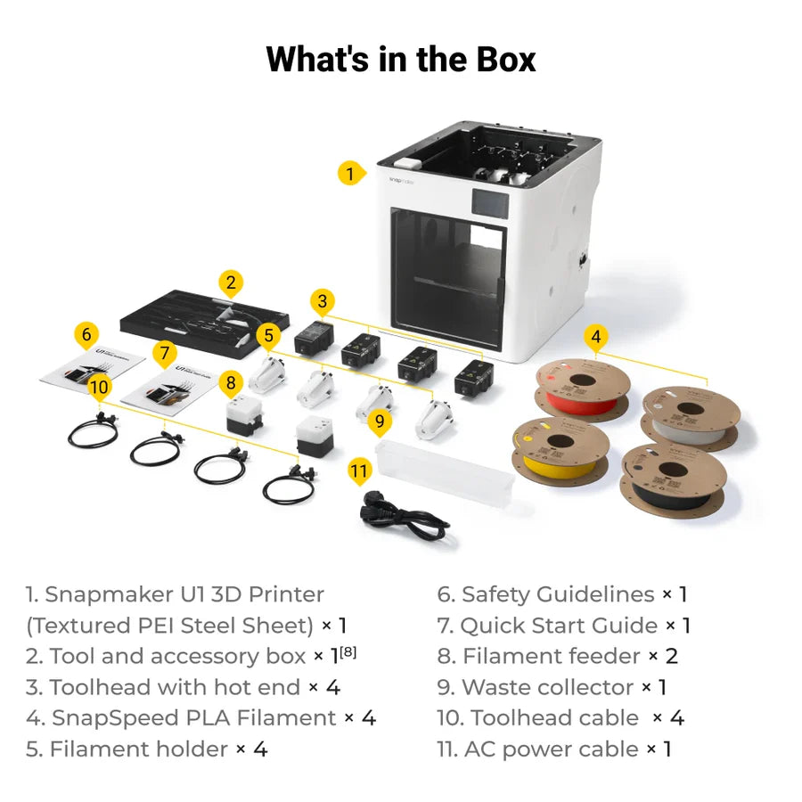 SNAPMAKER U1 Multimaterial 3D-Drucker