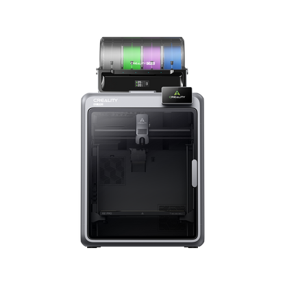 Creality K2 Pro Combo – Seitenansicht mit Touch-Display