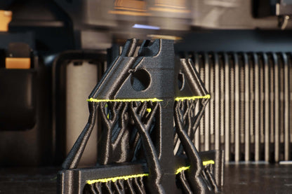 Polymaker Fiberon PET-GF15 – Glasfaserverstärktes PET-Filament in einem 3D-Druckprozess.