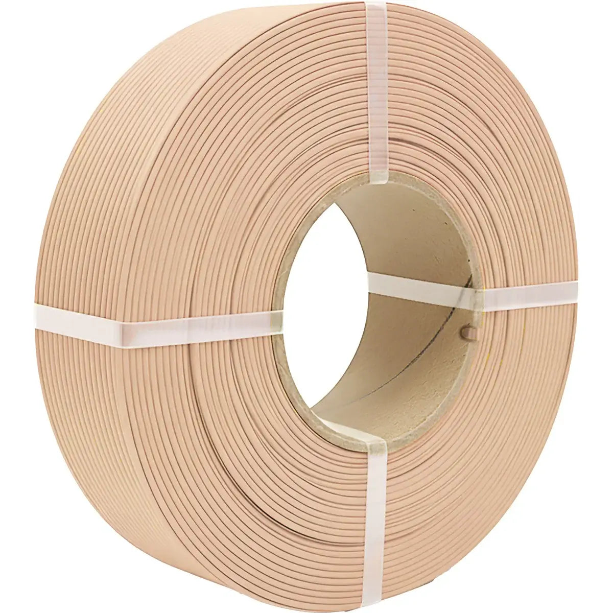 Polymaker Panchroma PLA Matt - das PLA für sanfte Oberflächen, Rolle von PLA-Filament in cremefarbener Matte.