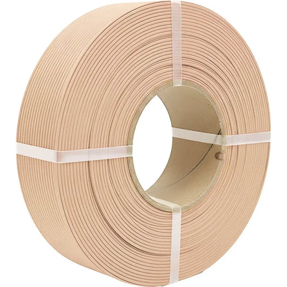 Polymaker Panchroma PLA Matt - das PLA für sanfte Oberflächen, Rolle von PLA-Filament in cremefarbener Matte.