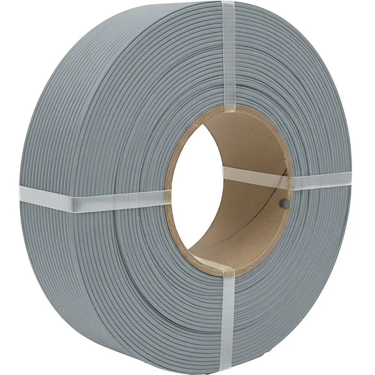 Polymaker Panchroma PLA Matt - das PLA für sanfte Oberflächen auf einer Spule aus grauem Filament.