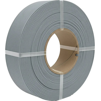 Polymaker Panchroma PLA Matt - das PLA für sanfte Oberflächen auf einer Spule aus grauem Filament.