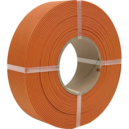 Polymaker Panchroma PLA Matt - das PLA für sanfte Oberflächen auf einer Rolle in orange.