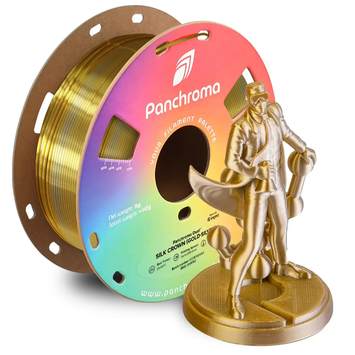 Polymaker Panchroma Dual Silk PLA Filament