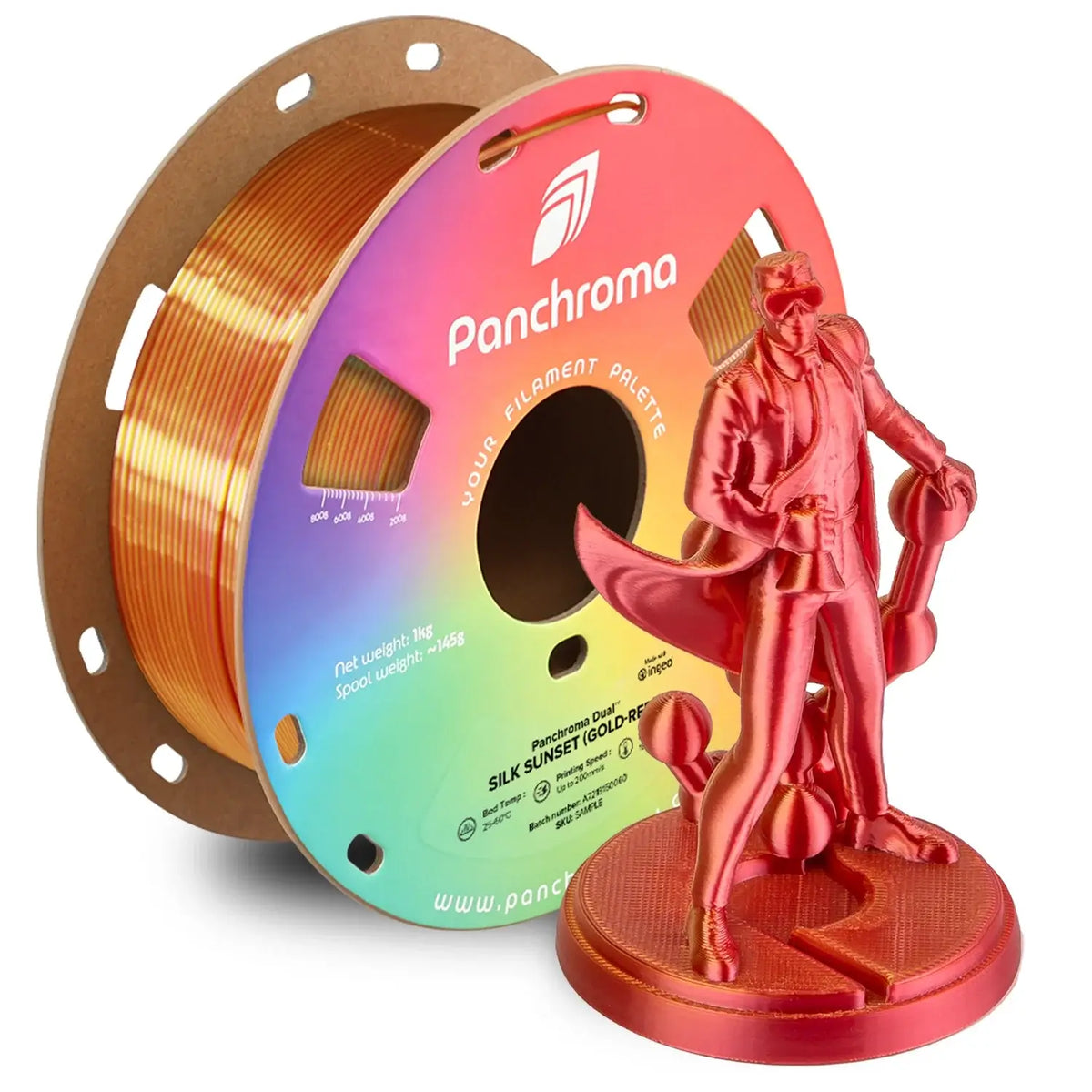 Polymaker Panchroma Dual Silk PLA Filament