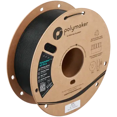 Polymaker HT-PLA hitzebeständiges PLA Filament auf einer Spule für 3D-Druck