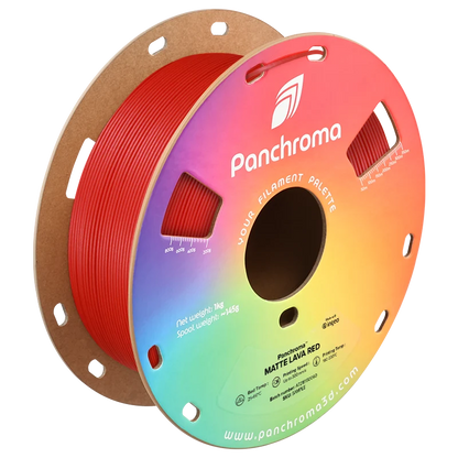 Polymaker Panchroma PLA Matte Filament in Lava Red als Spule oder Refill, Ansicht 2