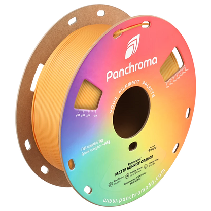 Polymaker Panchroma PLA Matte Filament in Sunrise Orange, Spule