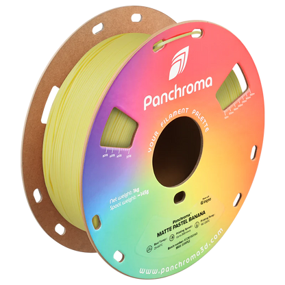 Polymaker Panchroma PLA Matte Filament in Pastel Banana, Spule