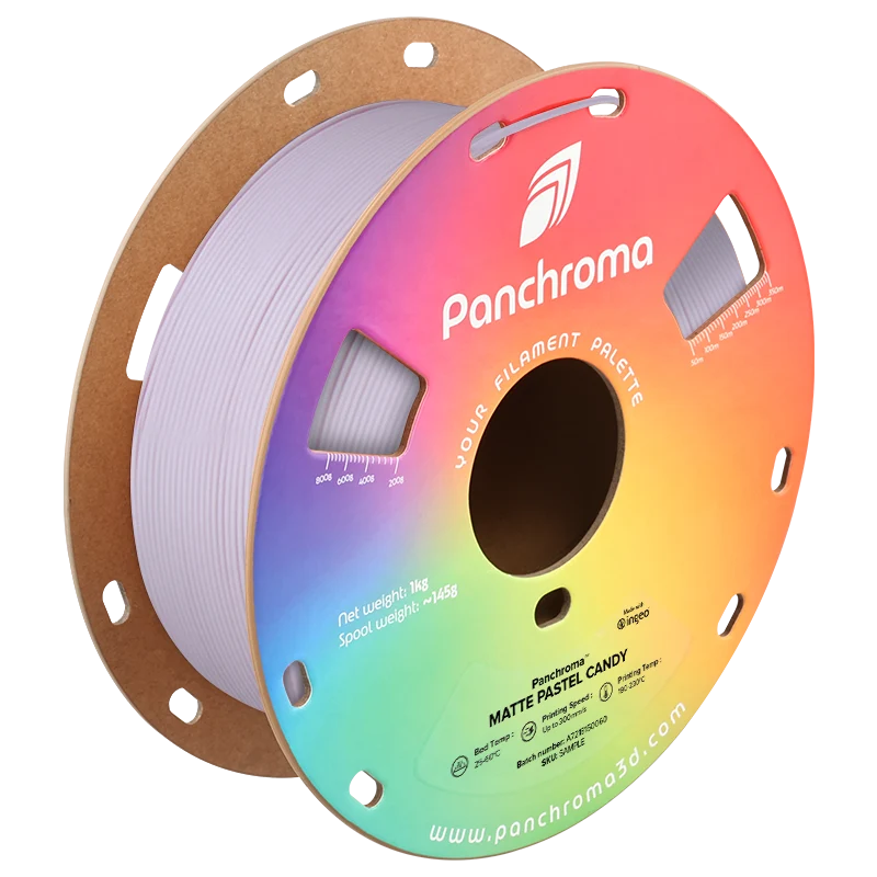 Polymaker Panchroma PLA Matte Filament in Pastel Candy, Spule