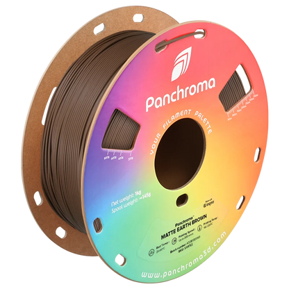 Polymaker Panchroma PLA Matte Filament in Earth Brown, Spule