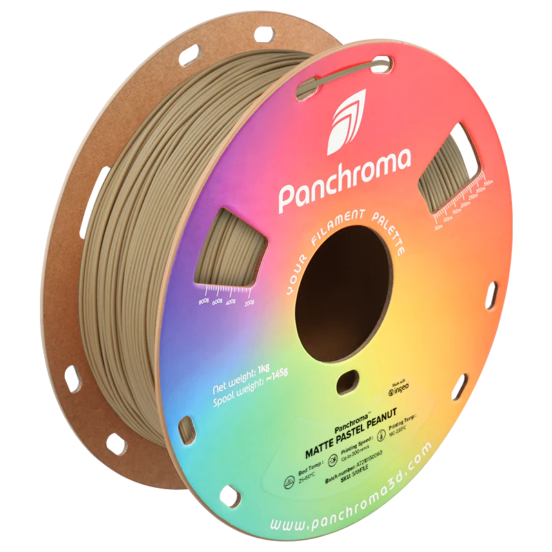 Polymaker Panchroma PLA Matte Filament in Pastel Peanut, Spule