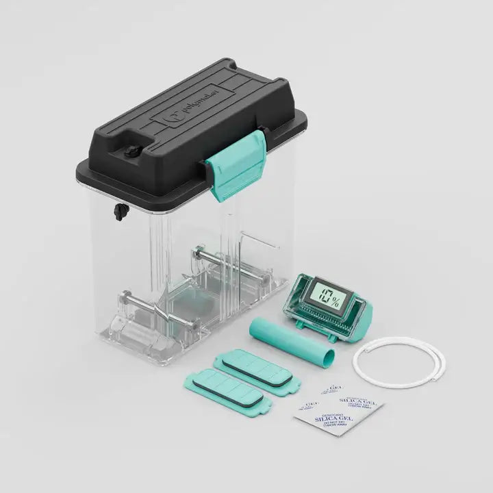 pla filament aufbewahrung Polymaker PolyDryer Box zur Filamentlagerung – Filamentkontor