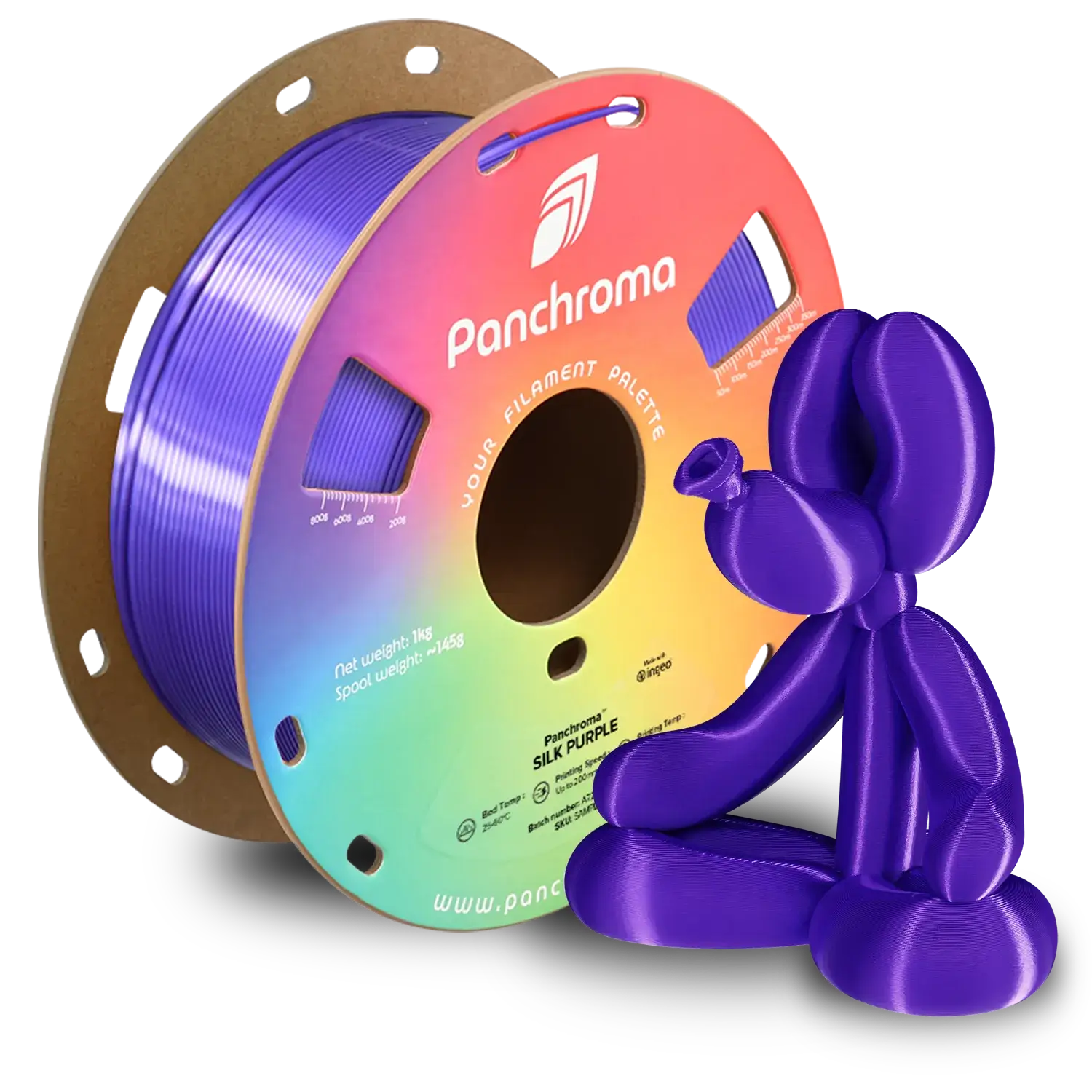 Panchroma Silk PLA Polymaker #Filamentkontor.de#